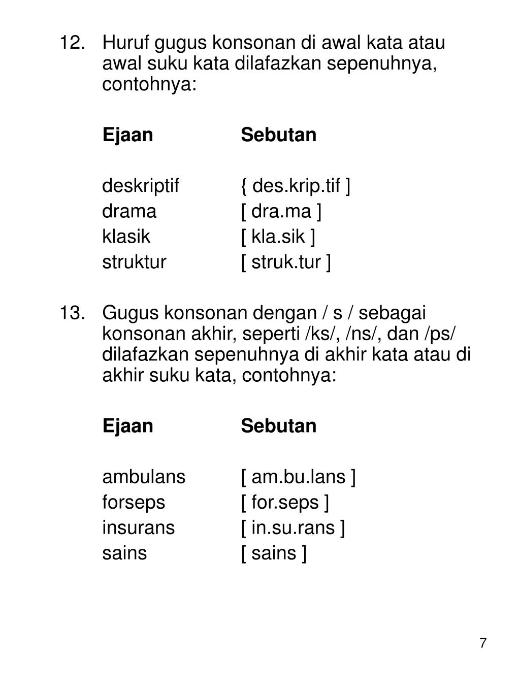 PPT Sebutan Kata Serapan Bahasa Inggeris PowerPoint Presentation