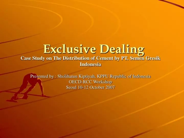 PPT Exclusive Dealing PowerPoint Presentation, free download ID5065115