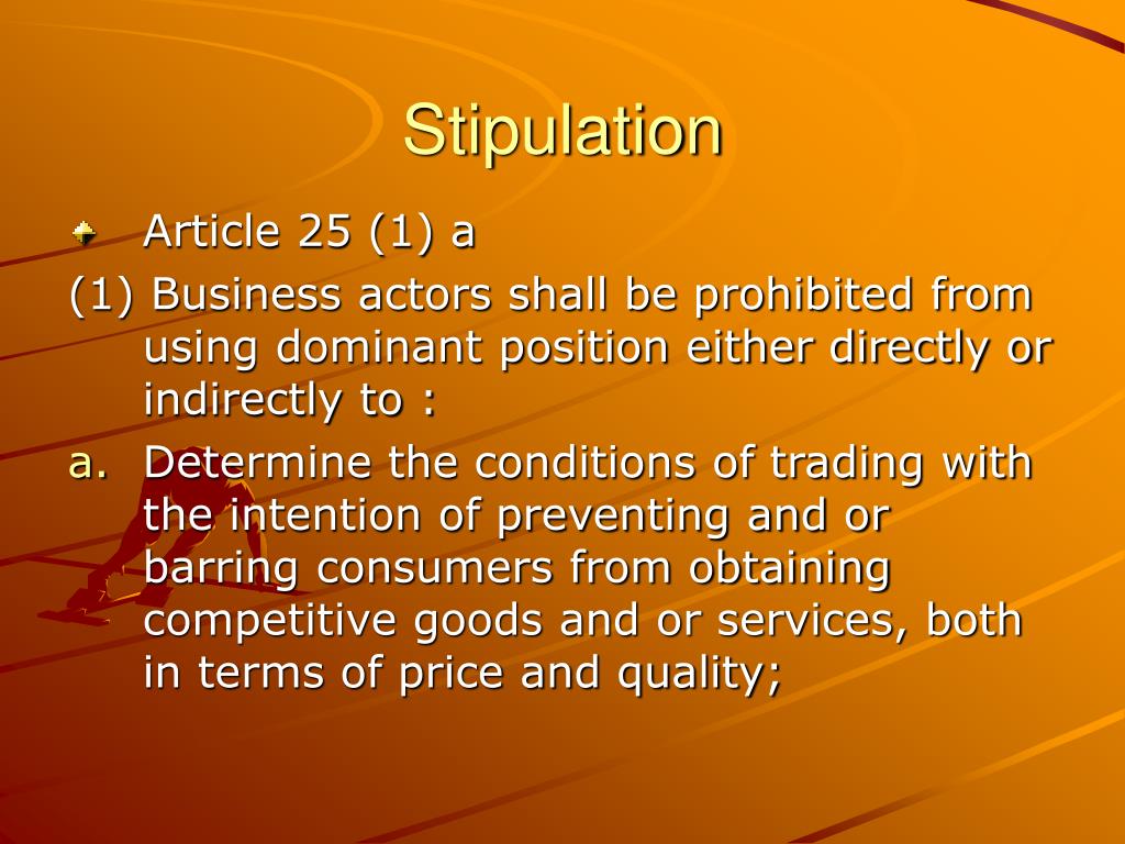 PPT Exclusive Dealing PowerPoint Presentation, free download ID5065115