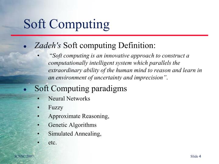 PPT A Novel Soft Computing Model Using Adaptive Neuro Fuzzy