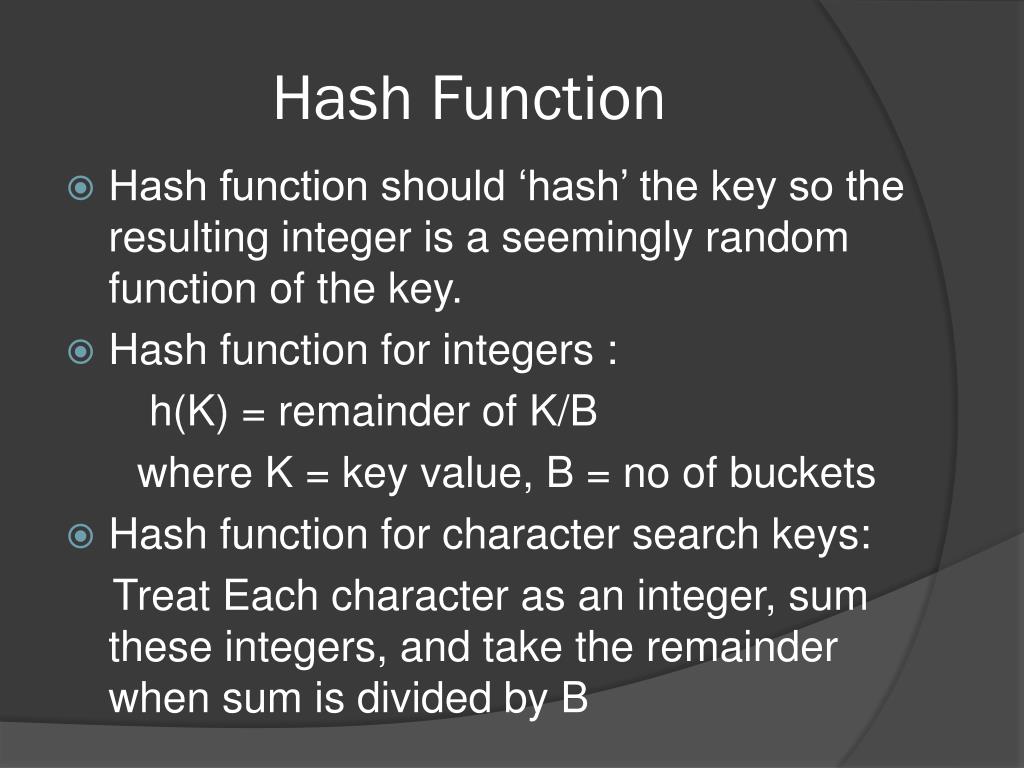 PPT 13.4 Hash Tables PowerPoint Presentation, free download ID5079879