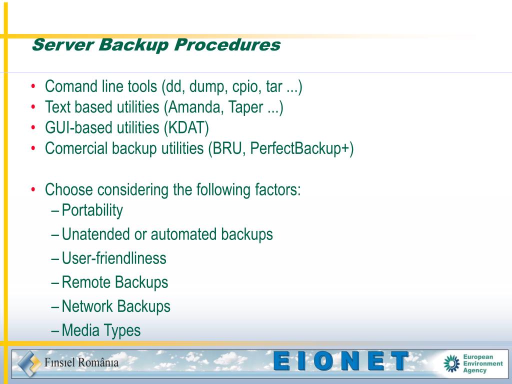 PPT Backup and Restore Procedures PowerPoint Presentation, free