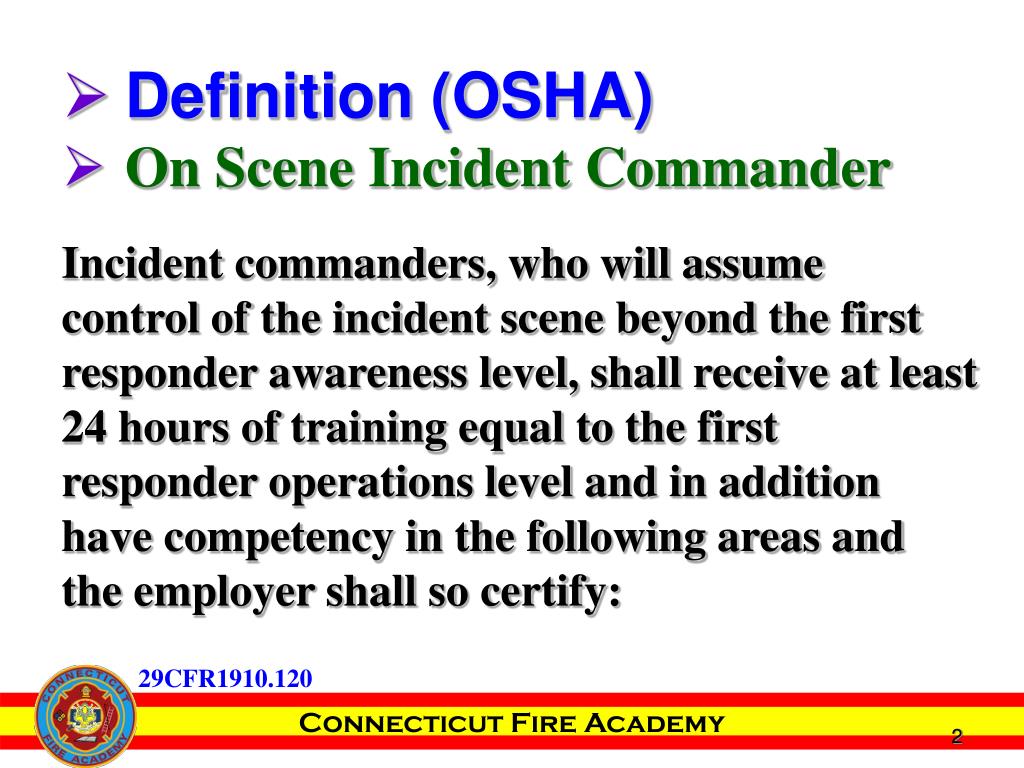 PPT Hazardous Materials Incident Command N.F.P.A. 472 2013 Chapter