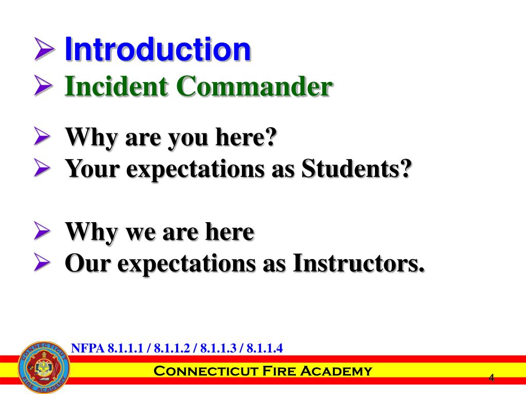 PPT Hazardous Materials Incident Command N.F.P.A. 472 2013 Chapter