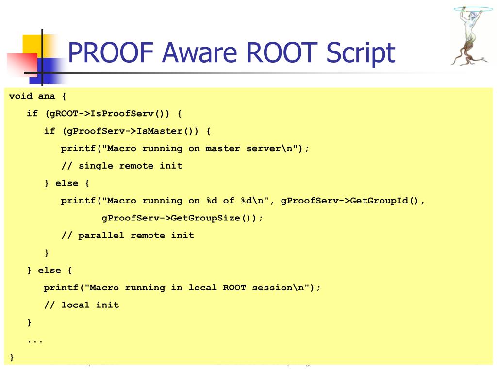 PPT PROOF and ROOT Grid Features PowerPoint Presentation, free