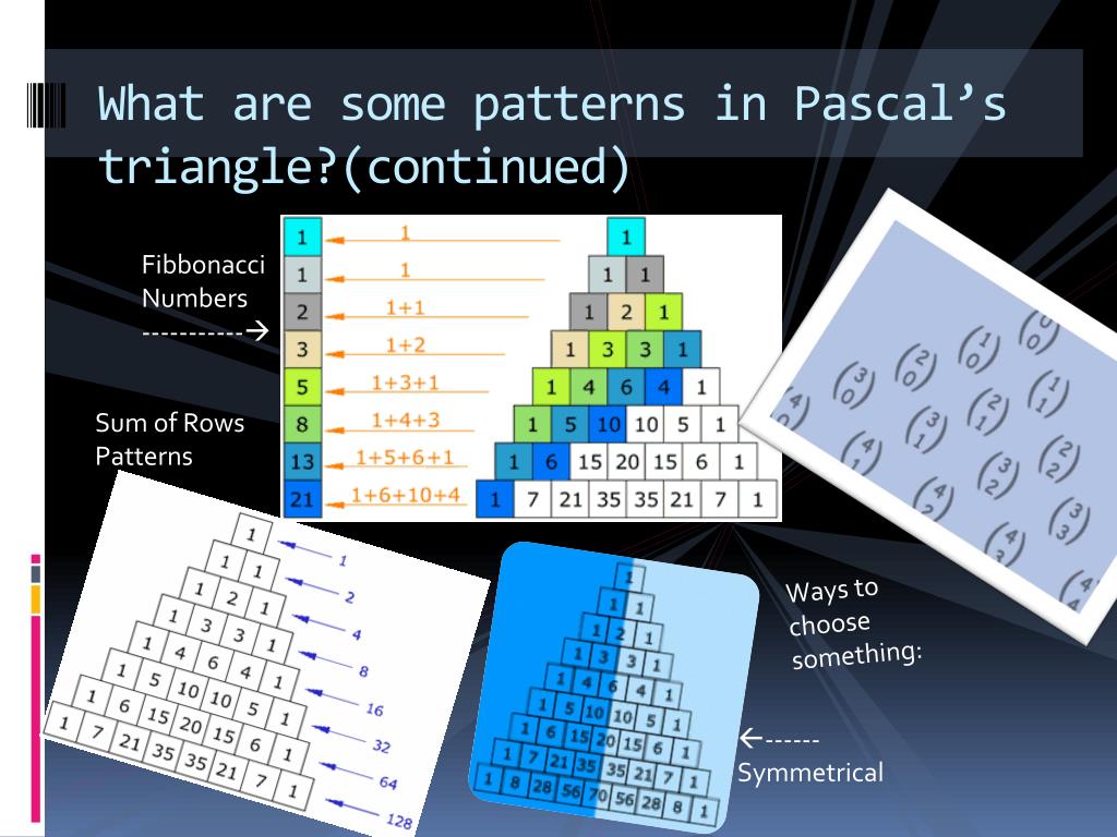 PPT Pascal’s Triangle PowerPoint Presentation, free download ID5089688