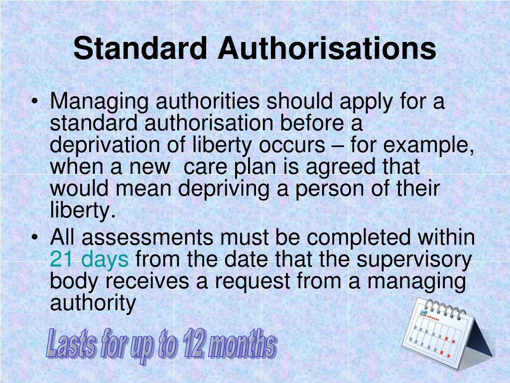 PPT Deprivation of Liberty Safeguards (DOLS) PowerPoint Presentation