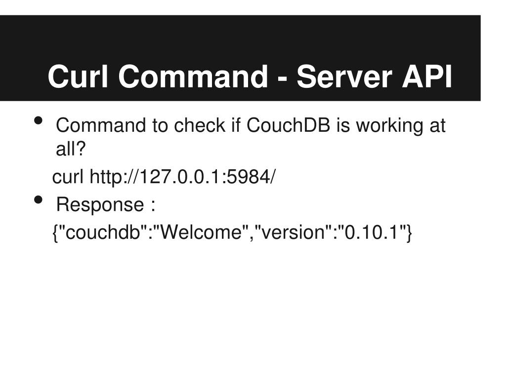 PPT CouchDB PowerPoint Presentation, free download ID5094118