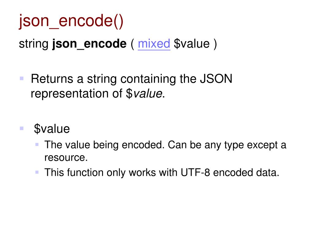 PPT JSON (JavaScript Object Notation) PowerPoint Presentation, free