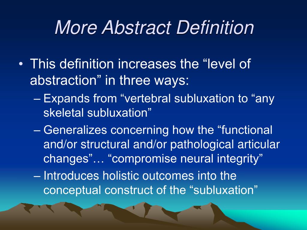 PPT The Intersection between Philosophical and Operational Concepts