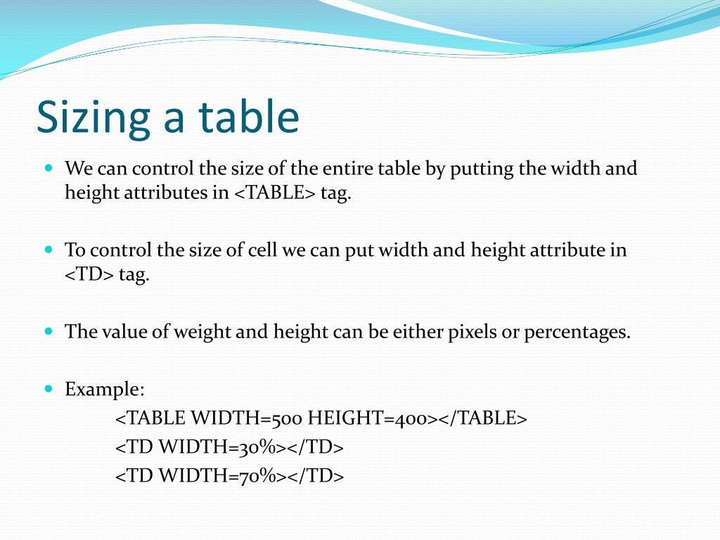 PPT CHAPTER 6 TABLE CREATING PowerPoint Presentation, free download