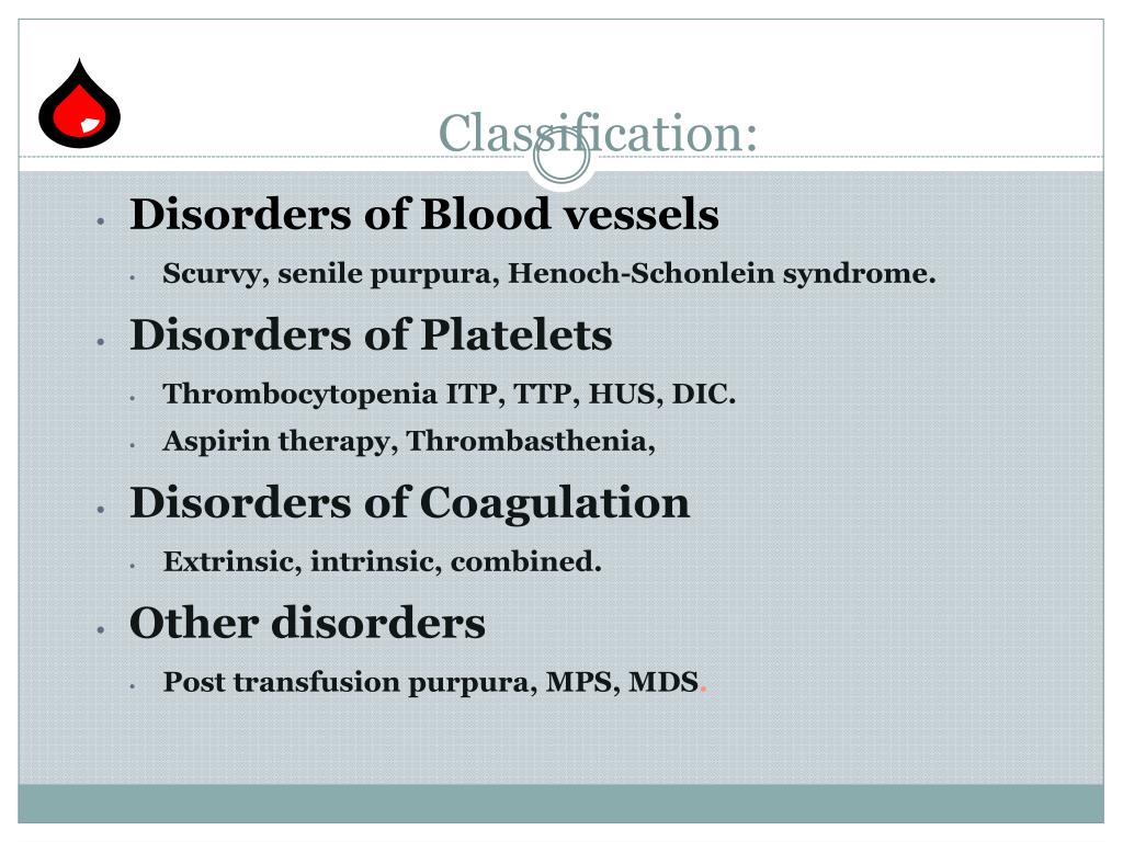 PPT Bleeding Disorders PowerPoint Presentation, free download ID