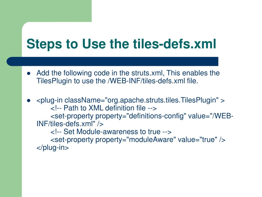PPT Apache Tiles PowerPoint Presentation, free download ID5105630