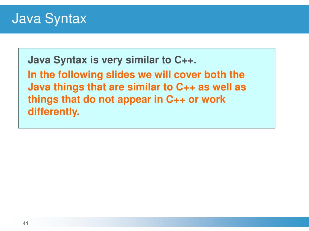 PPT Java Syntax PowerPoint Presentation, free download ID5105639