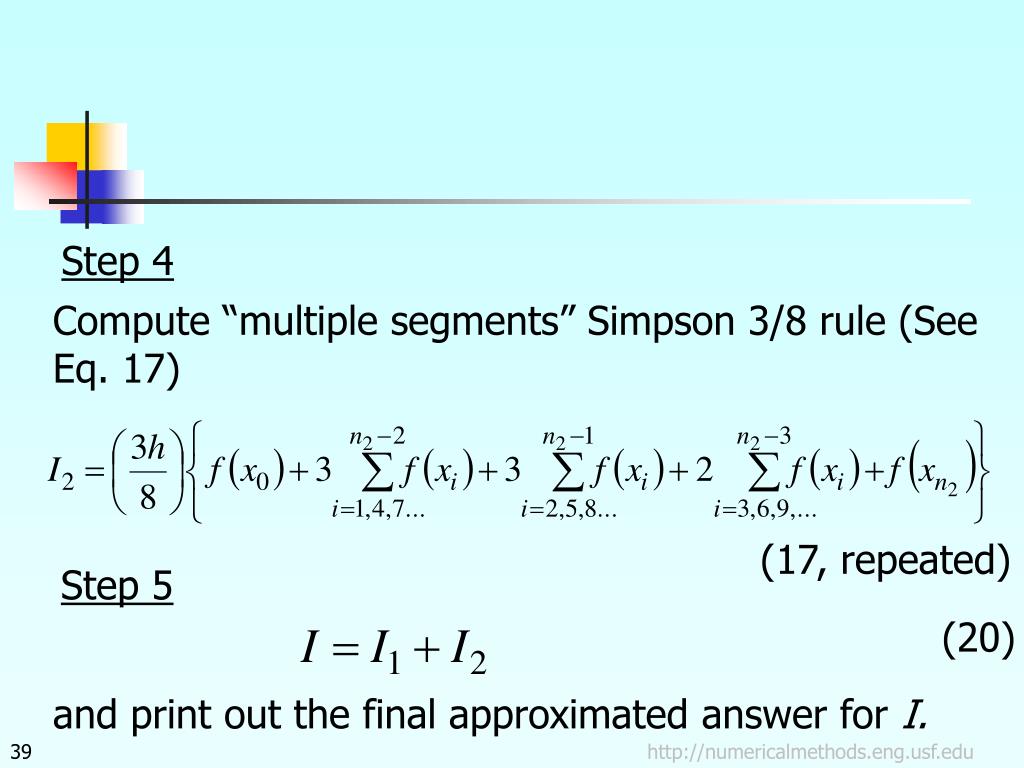 PPT Numerical Methods Part Simpson Rule For Integration