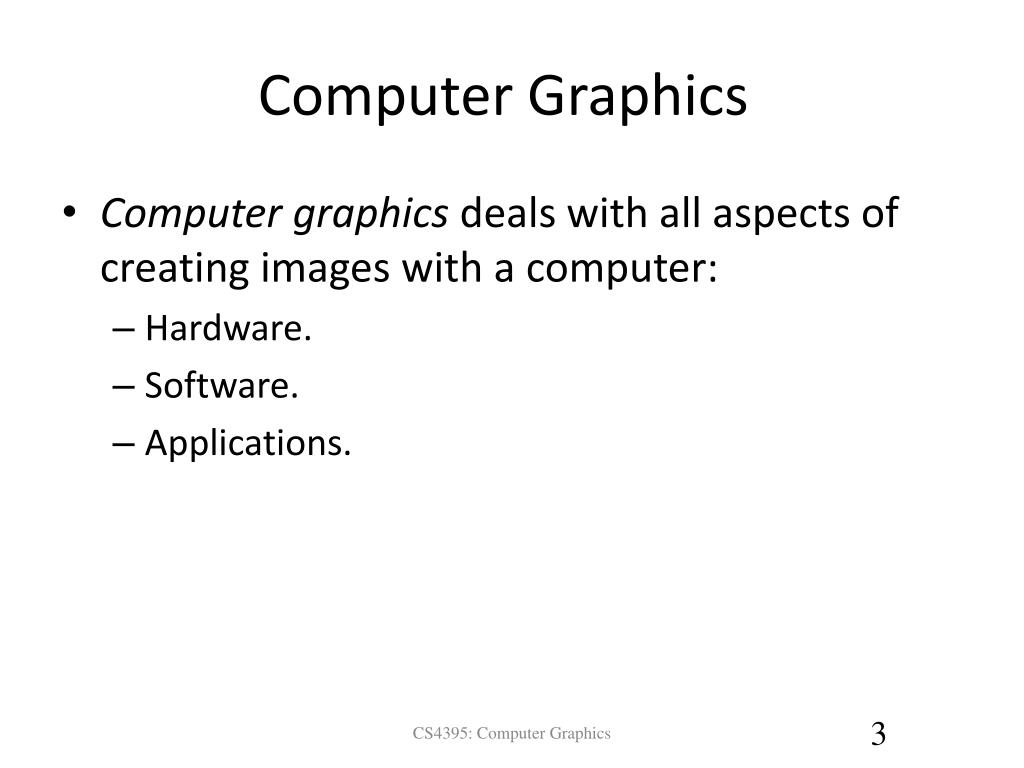 PPT What is Computer Graphics? PowerPoint Presentation, free download ID5108620