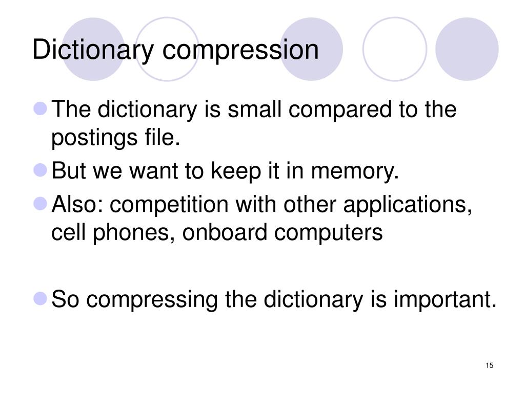 PPT Index Compression PowerPoint Presentation, free download ID5109086
