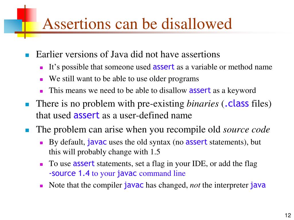 PPT The assert statement PowerPoint Presentation, free download ID