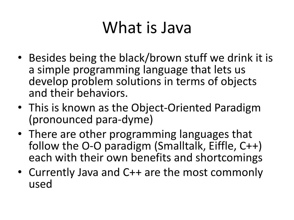 PPT CS140 Programming with Objects PowerPoint Presentation, free