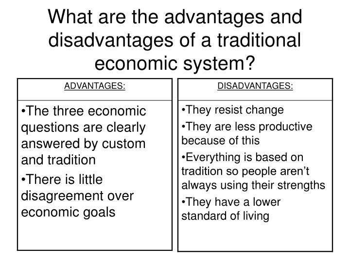 PPT ECONOMIC SYSTEMS PowerPoint Presentation ID5113117