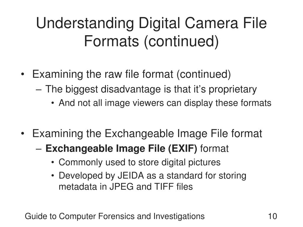 PPT Chapter 10 Recovering Graphics Files PowerPoint Presentation