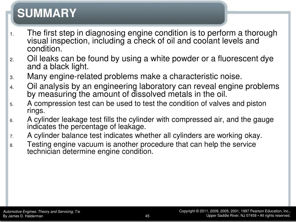 PPT Engine Condition Diagnosis PowerPoint Presentation, free download