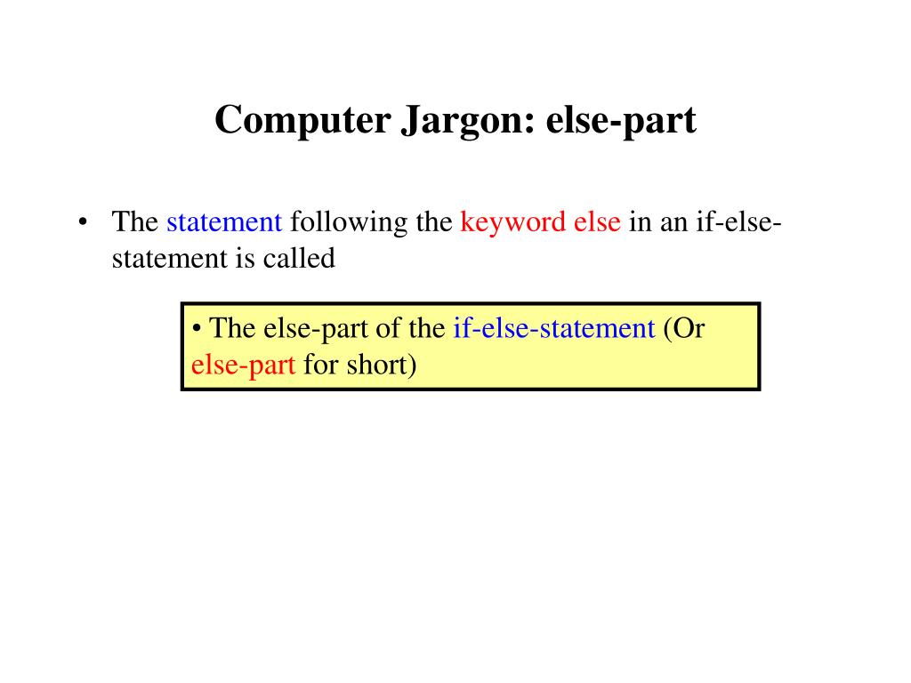 PPT The ifelse statement PowerPoint Presentation, free download ID