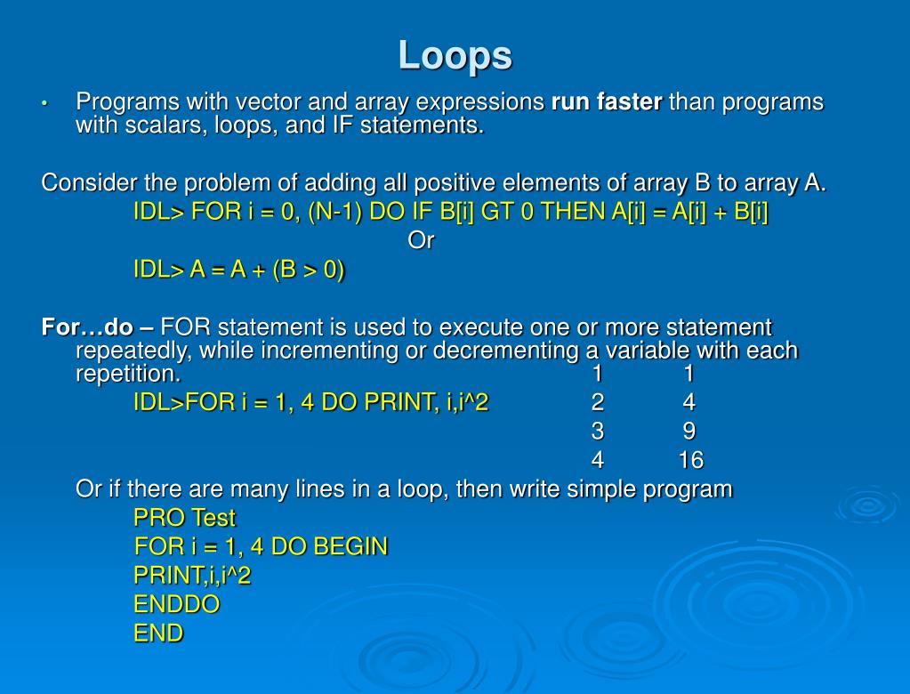PPT IDL Tutorial Day 1 Goals 1) Introduce IDL basics 2) Describe