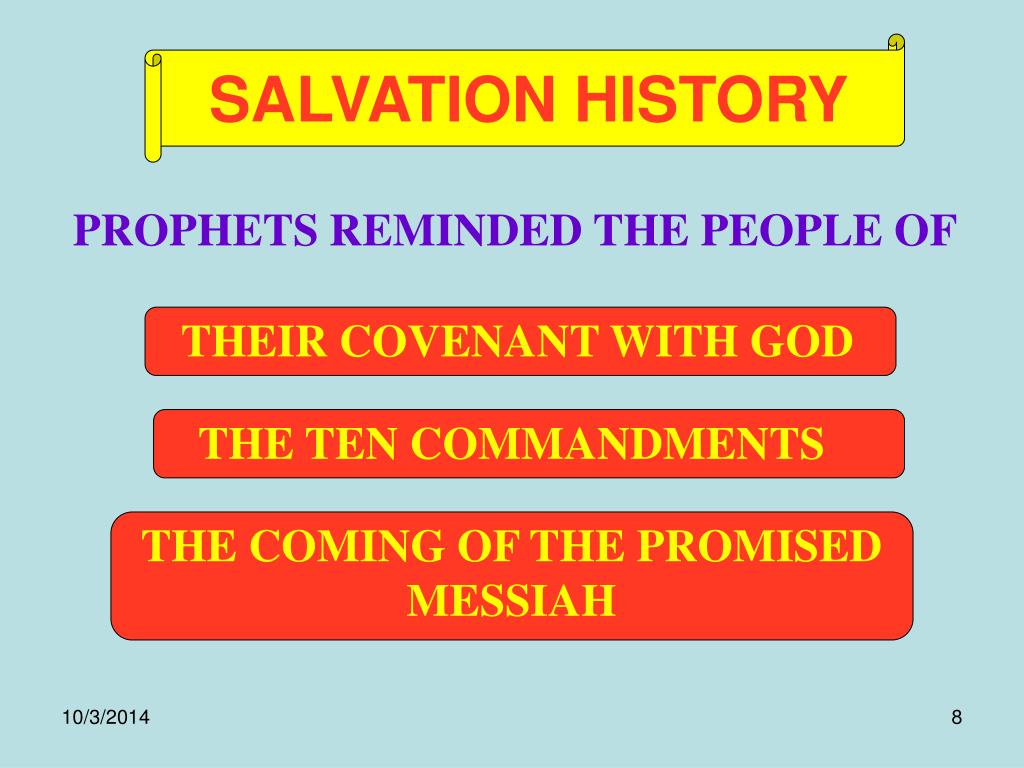 PPT SALVATION HISTORY PowerPoint Presentation, free download ID5119836