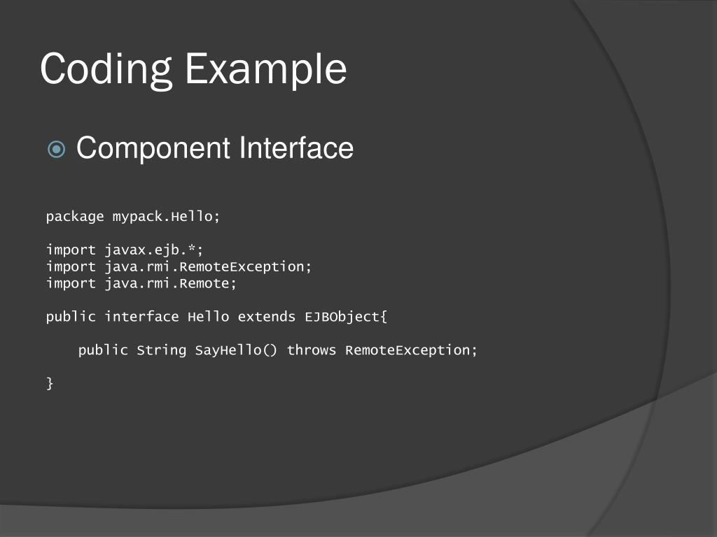 PPT EJB Framework PowerPoint Presentation, free download ID5120041