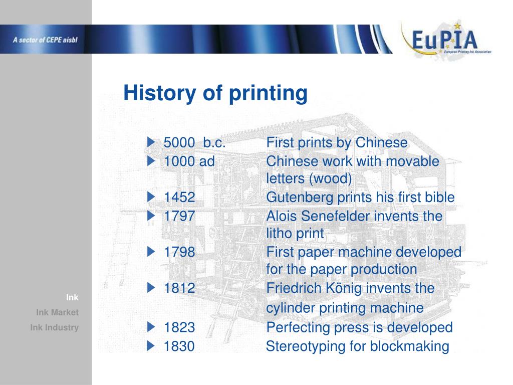 PPT European Printing Ink Association PowerPoint Presentation, free