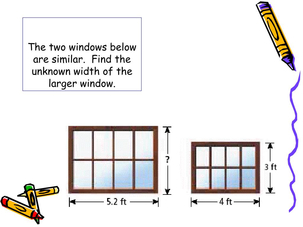 PPT Ratios, Proportions and Similar Figures PowerPoint Presentation