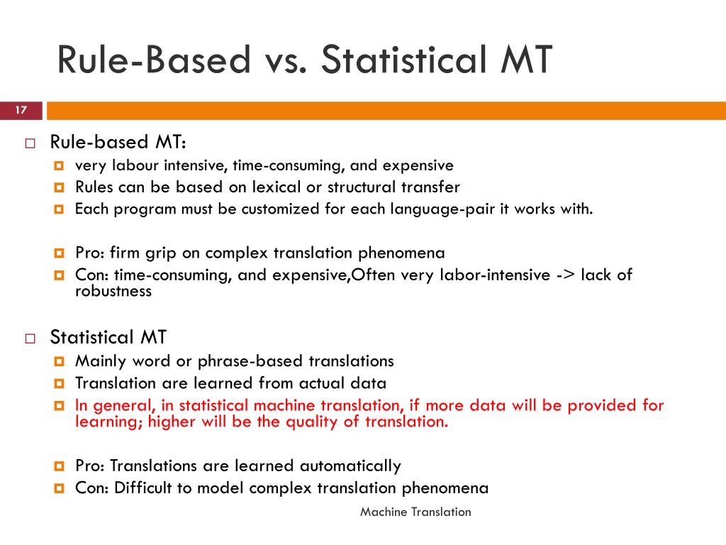 PPT An Overview of Machine Translation PowerPoint Presentation, free
