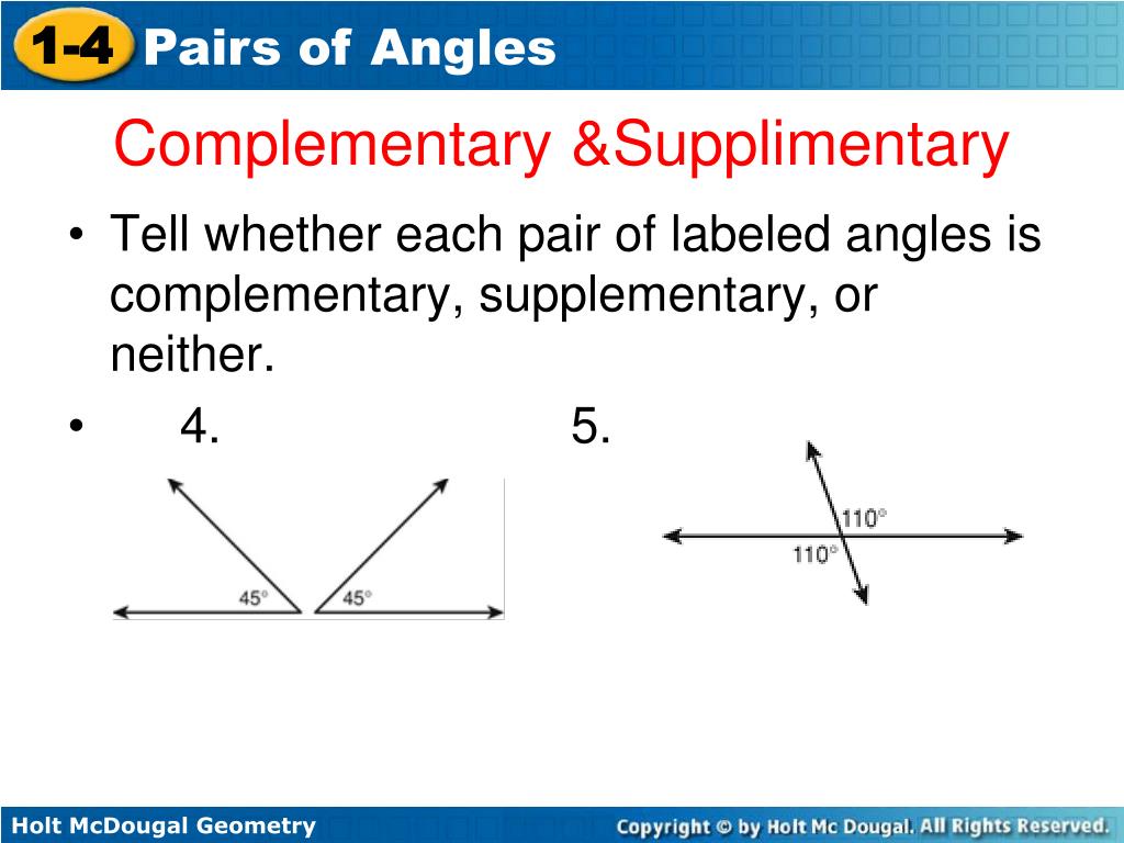 PPT Objectives Identify adjacent angle and linear pair. Identify and
