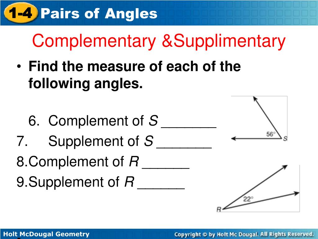 PPT Objectives Identify adjacent angle and linear pair. Identify and