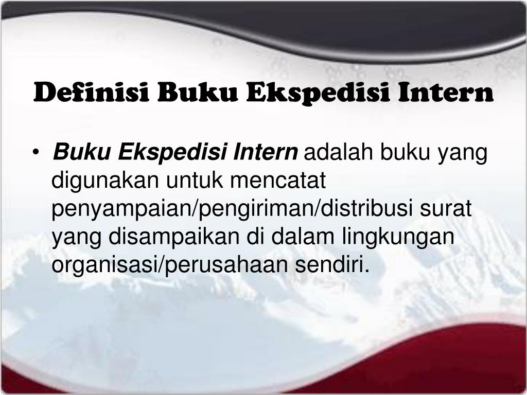 PPT Menangani Surat Masuk & Surat Keluar (Mail Handling) PowerPoint