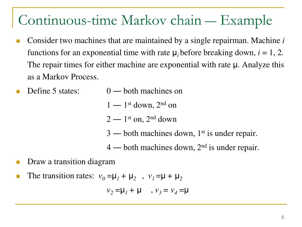 PPT IEG5300 Tutorial 5 Continuoustime Markov Chain PowerPoint