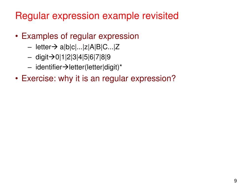 PPT 0360214 Lexical analysis PowerPoint Presentation, free download
