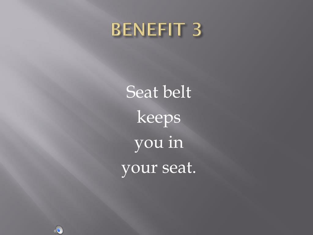 PPT SEAT BELTS PowerPoint Presentation, free download ID5123003