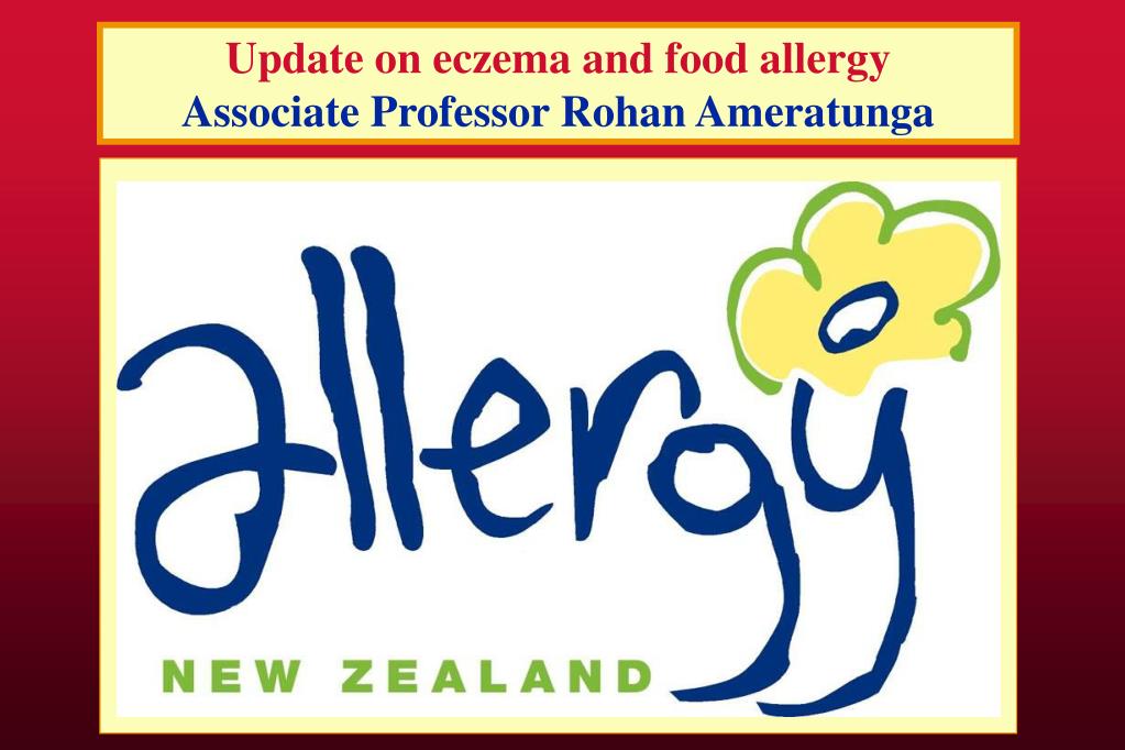 PPT Update on eczema and food allergy Associate Professor Rohan