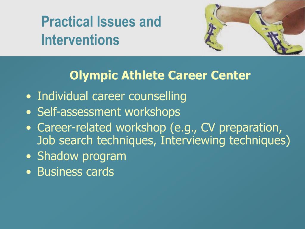 PPT The Athlete’s Career PowerPoint Presentation, free download ID