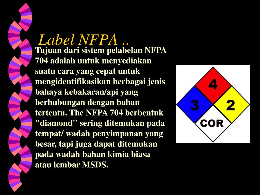 PPT Penanganan bahan kimia secara aman pada saat bekerja