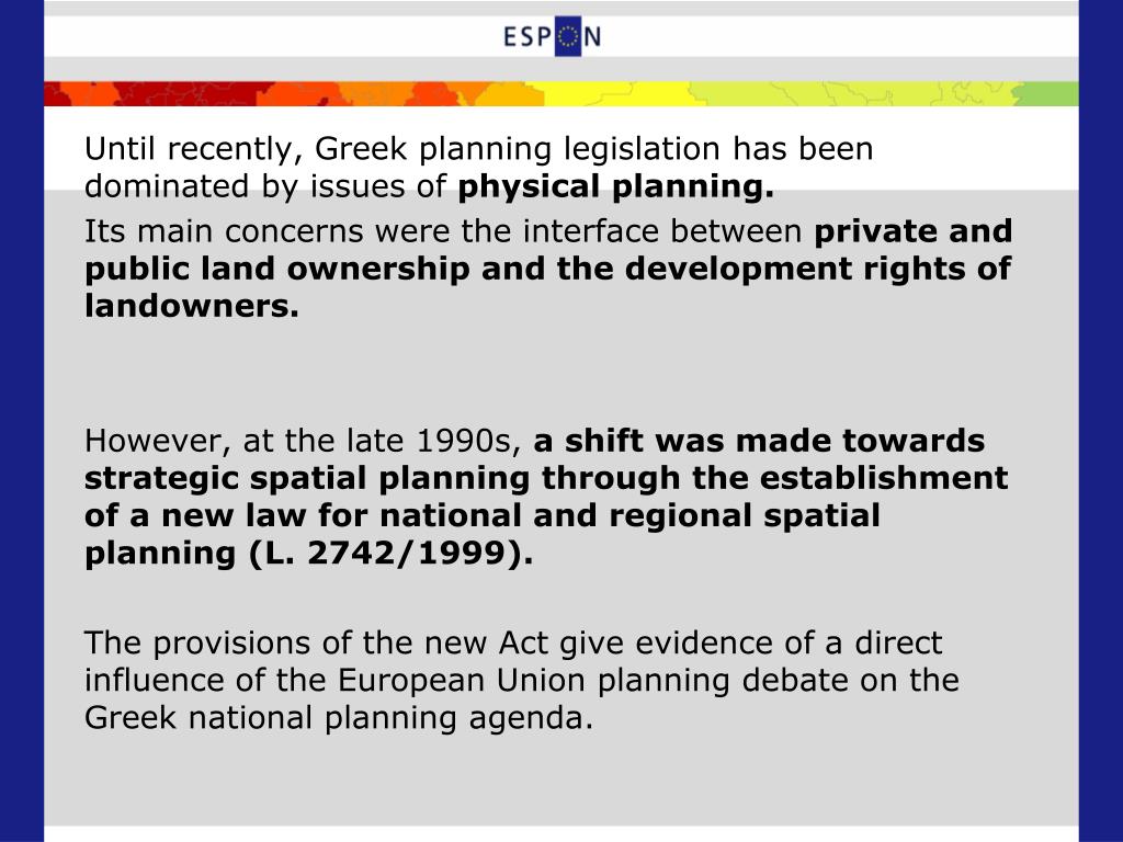 PPT Integrated Territorial Development Strategies in Greece under