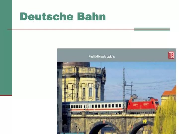 PPT Deutsche Bahn PowerPoint Presentation, free download ID5127416