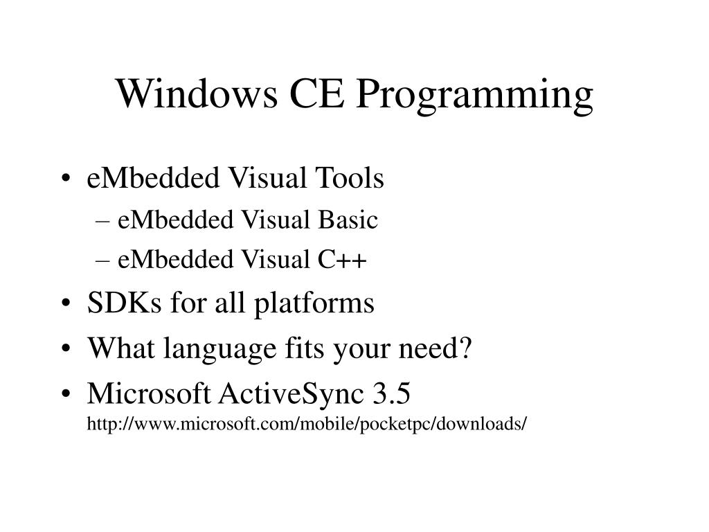 PPT Introduction to the Resources of Pocket PC PowerPoint