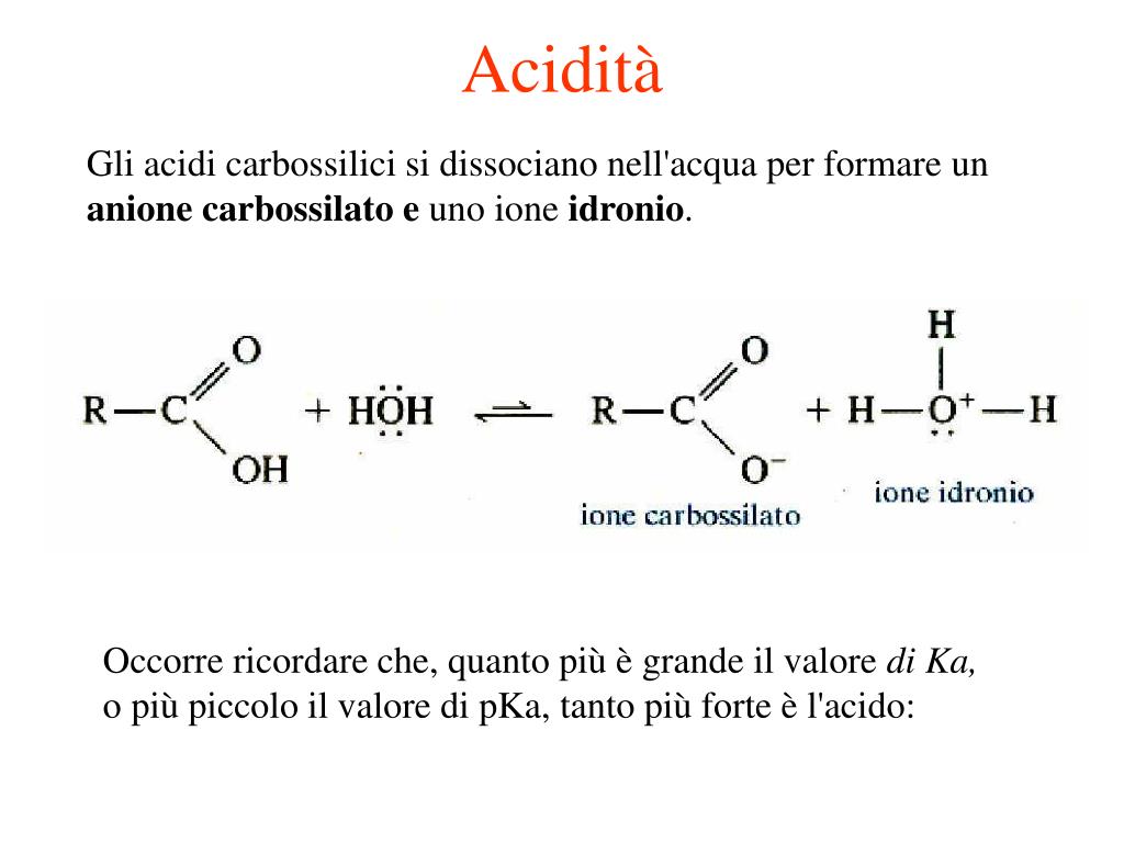 PPT ACIDI CARBOSSILICI PowerPoint Presentation, free download ID