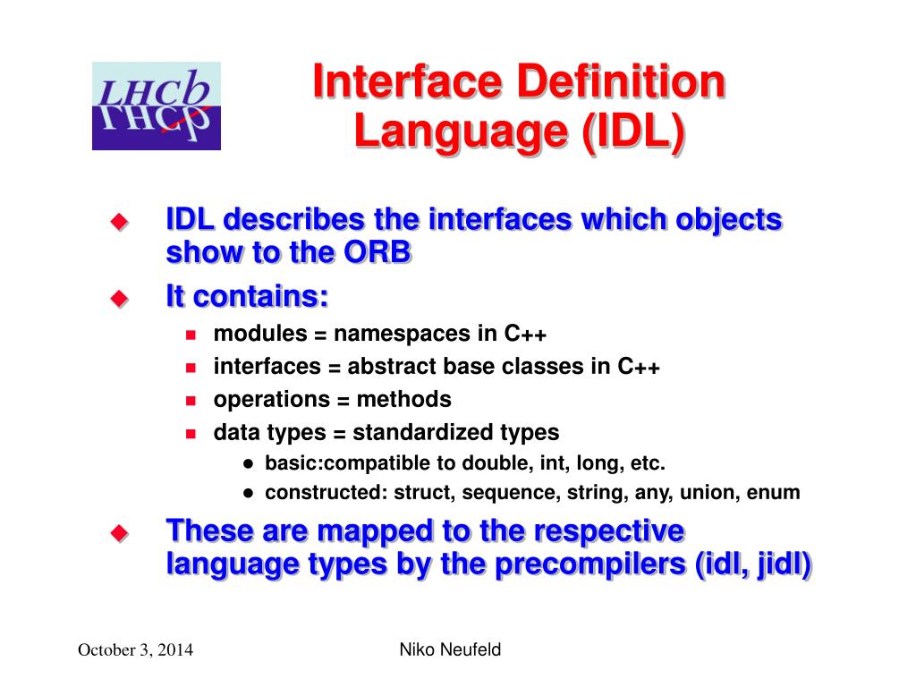 PPT First experiences with CORBA PowerPoint Presentation, free