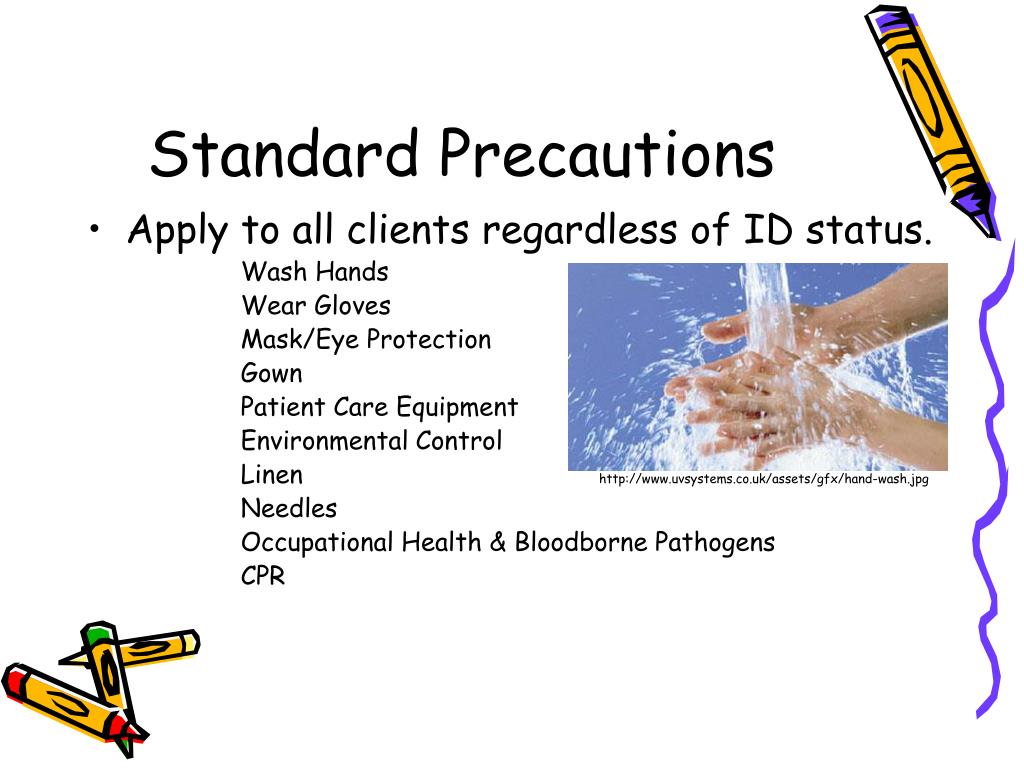 PPT Standard Precautions & Isolation Procedures PowerPoint