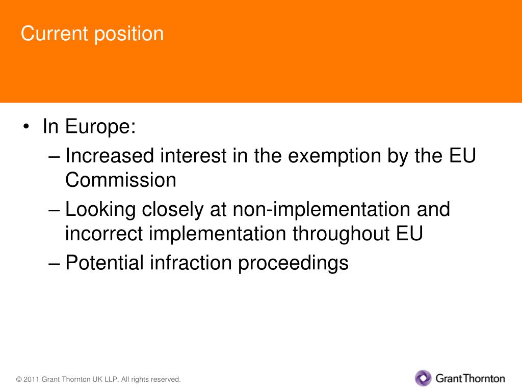 PPT VAT and the cost sharing exemption Rhys Grant Thornton UK