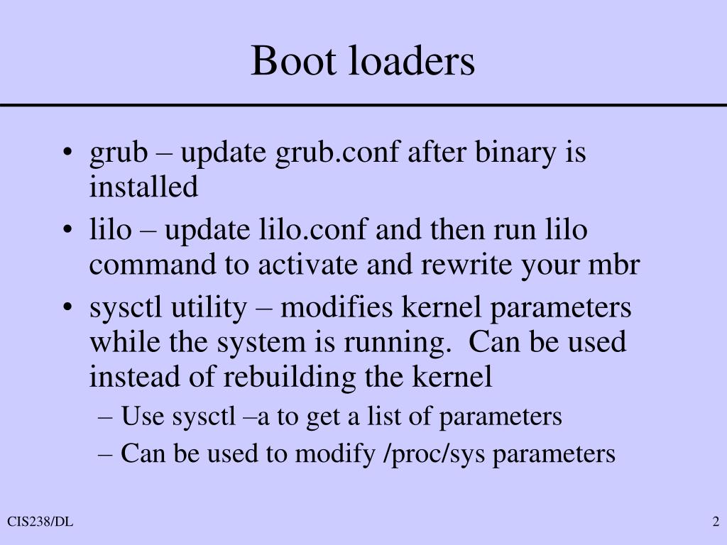 PPT Chapter 15 Rebuilding the Linux Kernel PowerPoint Presentation, free download ID5134719